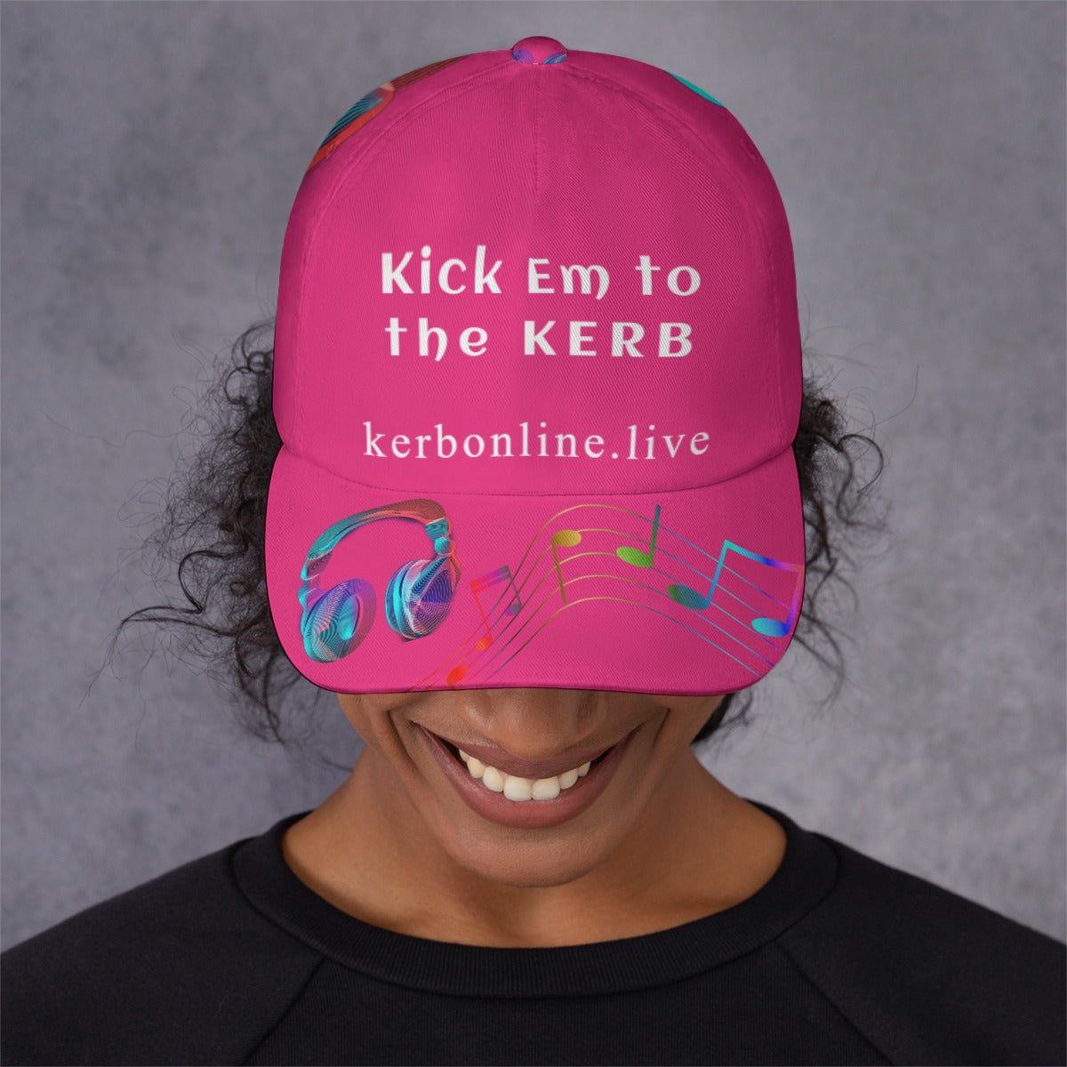 Kick Em to the KERB Peaked Cap