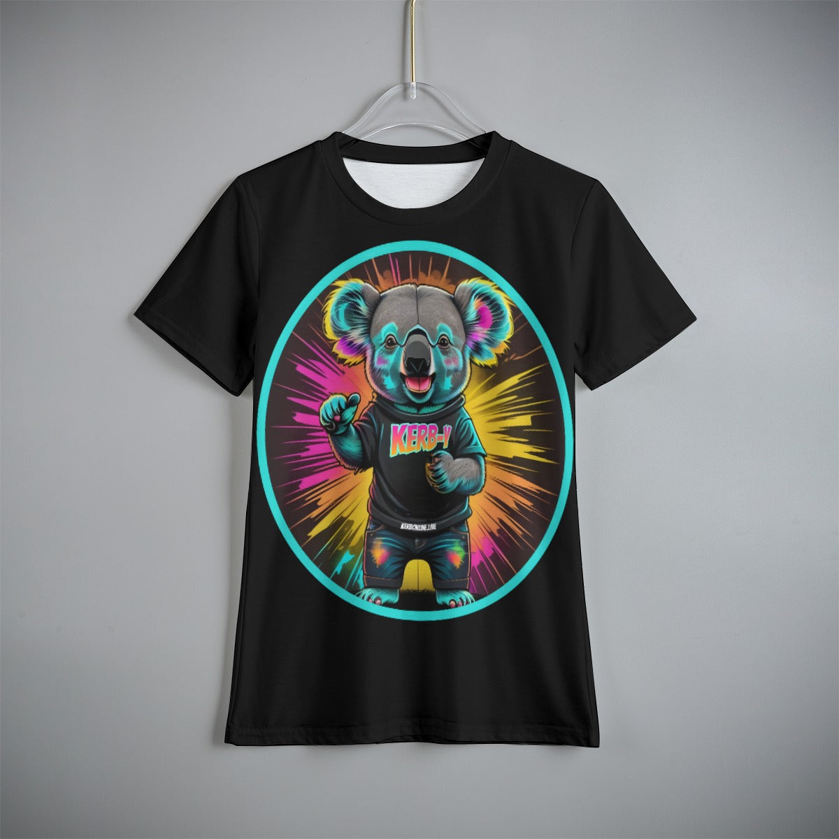 KERB DJ KERBY Neon Kid's T-Shirt