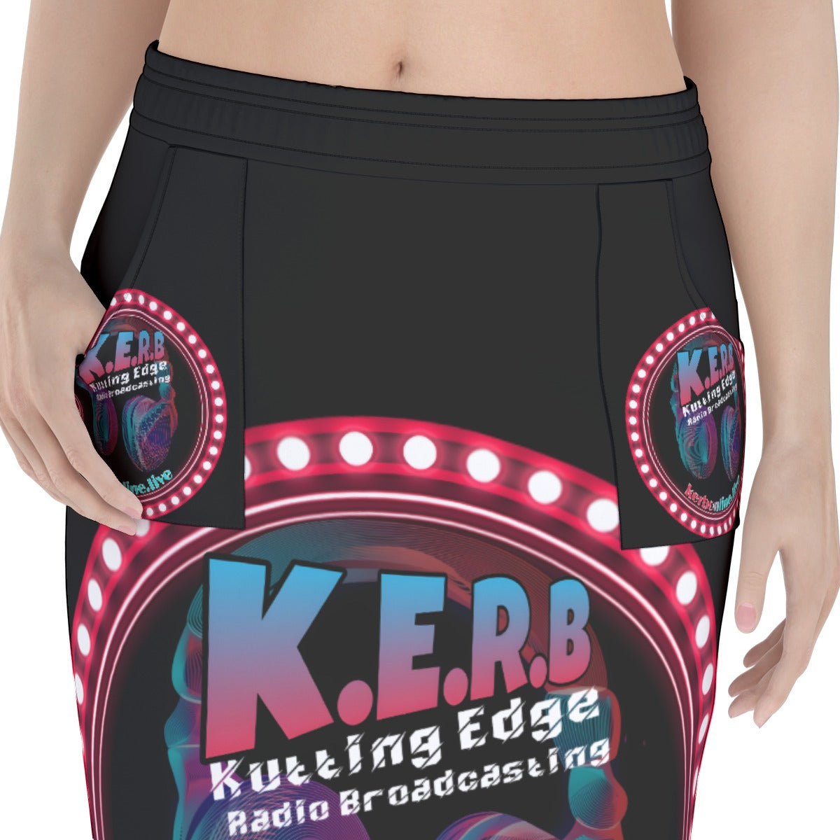 KERB Original Logo Women's Pencil Skirt