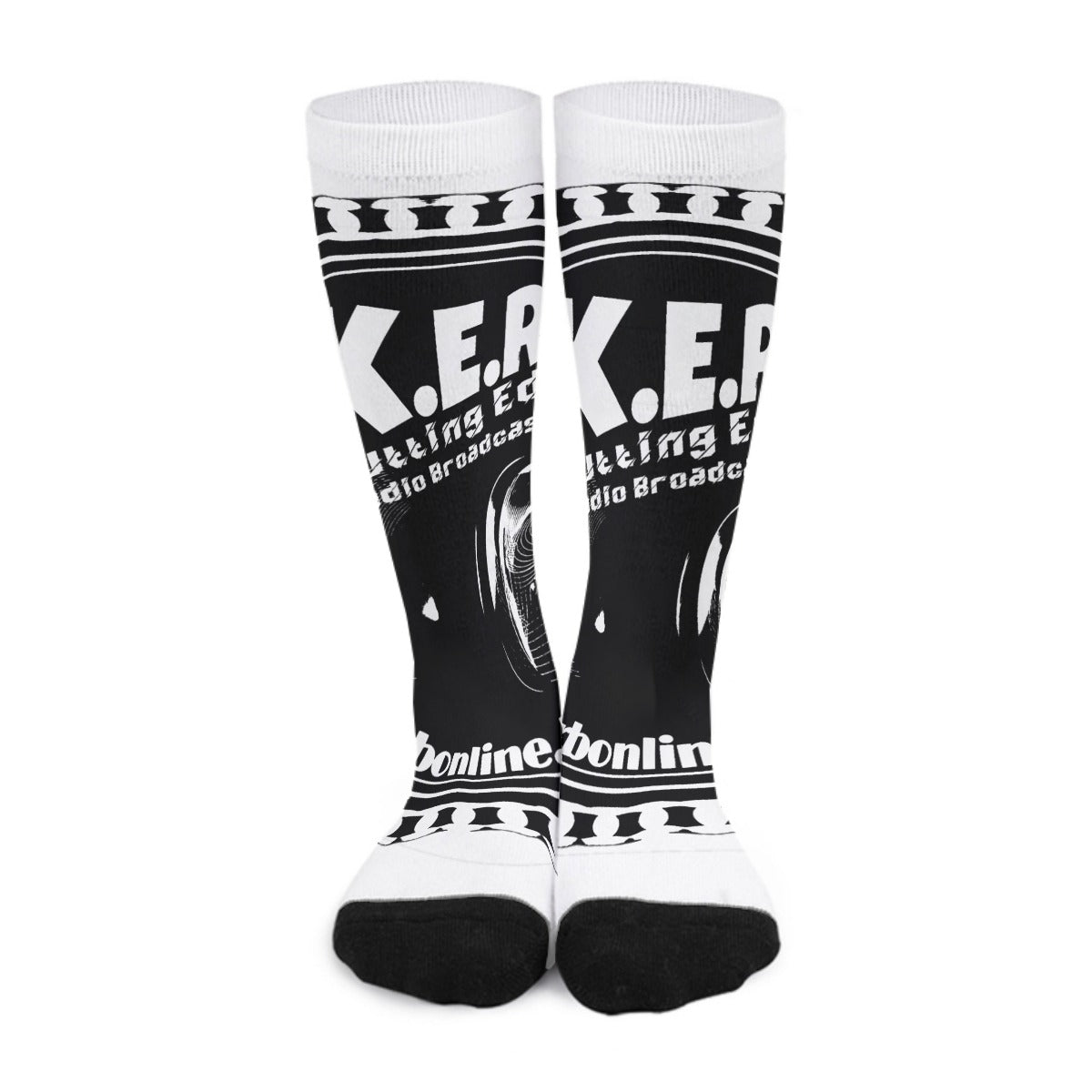 KERB Midnight Logo Unisex Long Socks