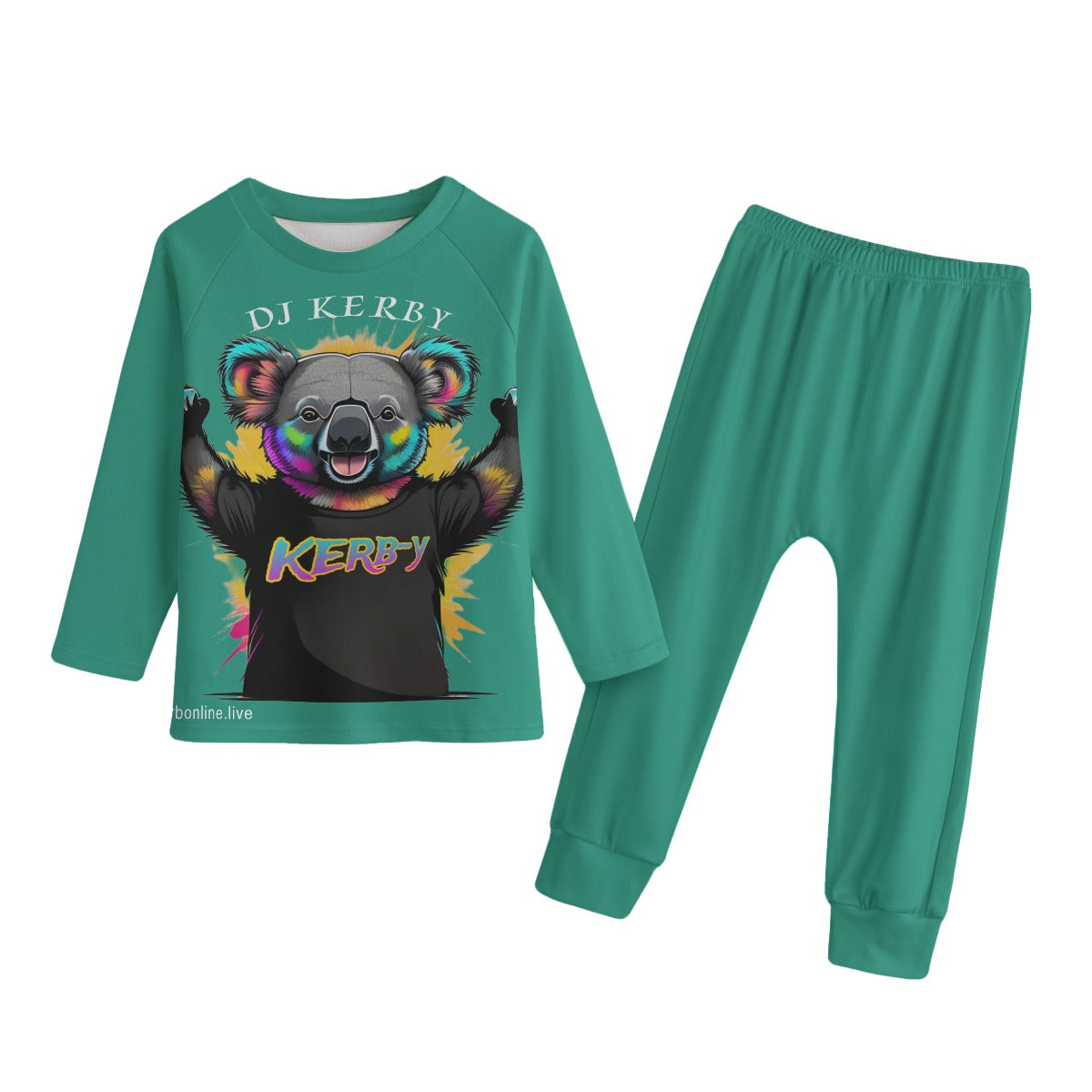 KERB DJ KERBY Mascot Kid's Knitted Fleece Set