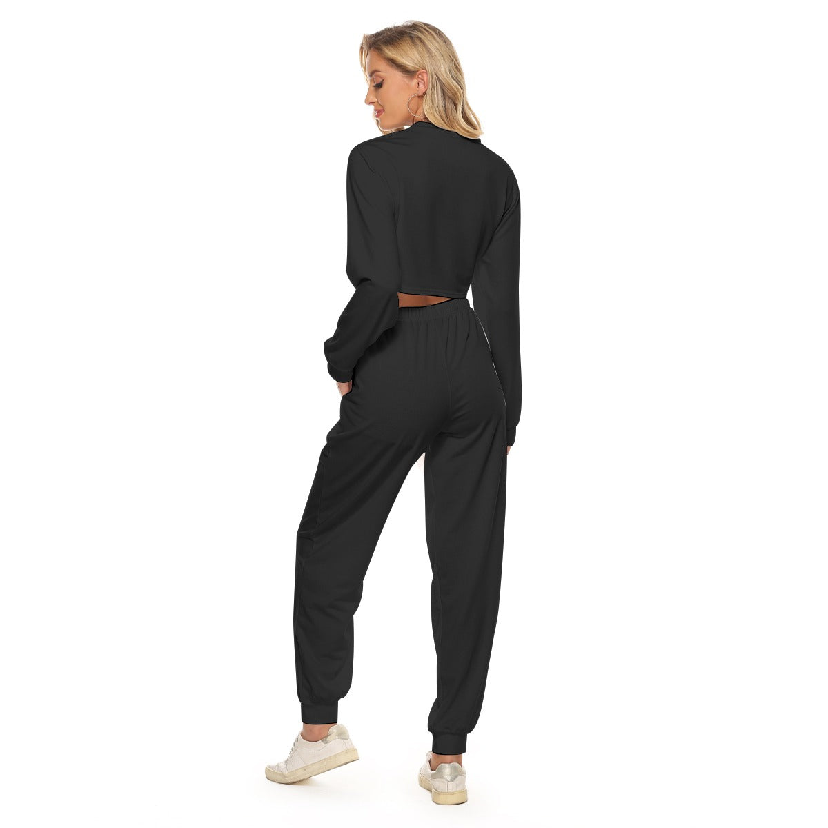 KERB DJ KERBY on the One's and Two's  Women's Crop Sweatshirt Suit