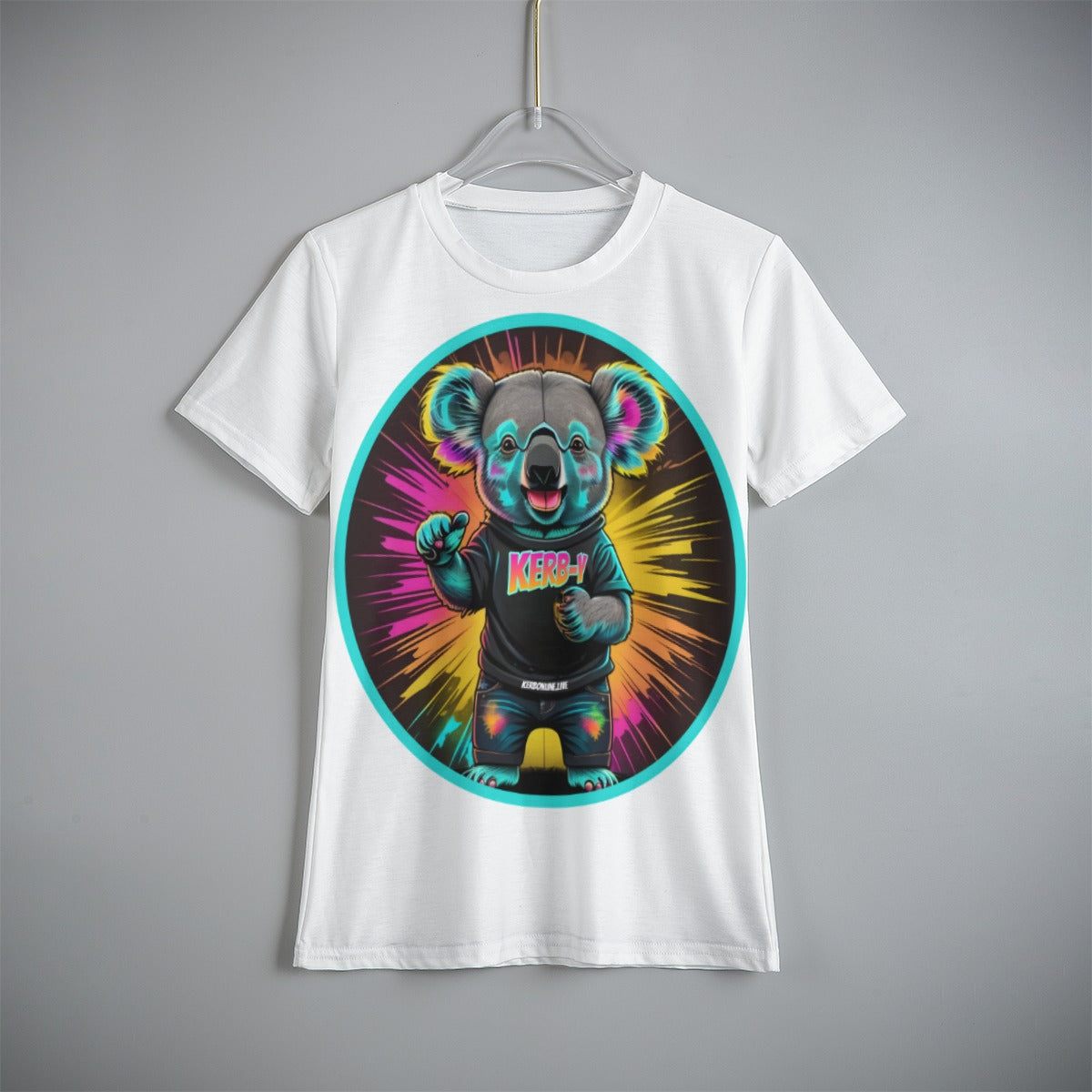 DJ KERBY Neon Print Kid's T-Shirt